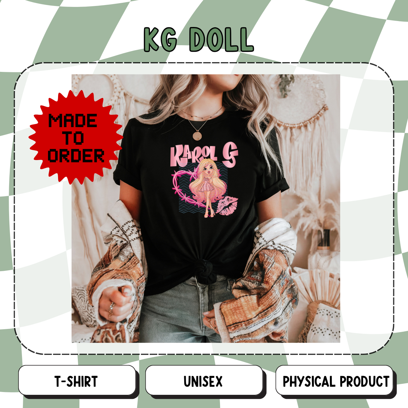 KG Doll Merch