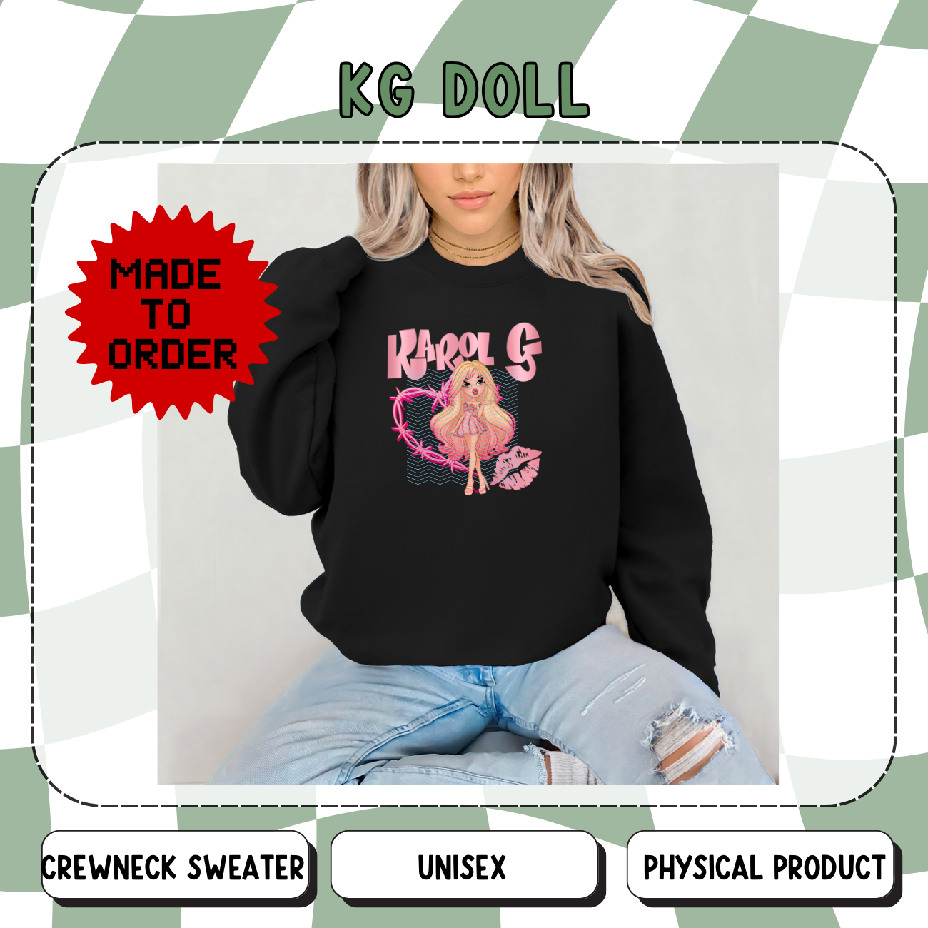 KG Doll Merch