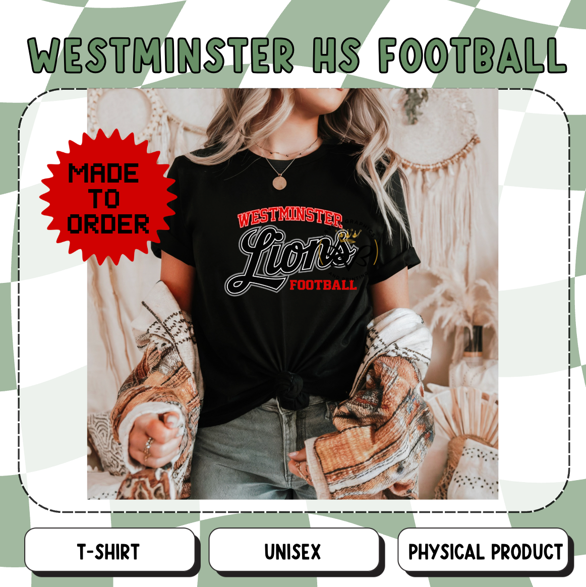 WHS Football Unisex T-Shirt