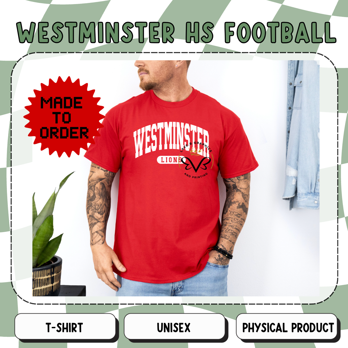 WHS Football Unisex T-Shirt