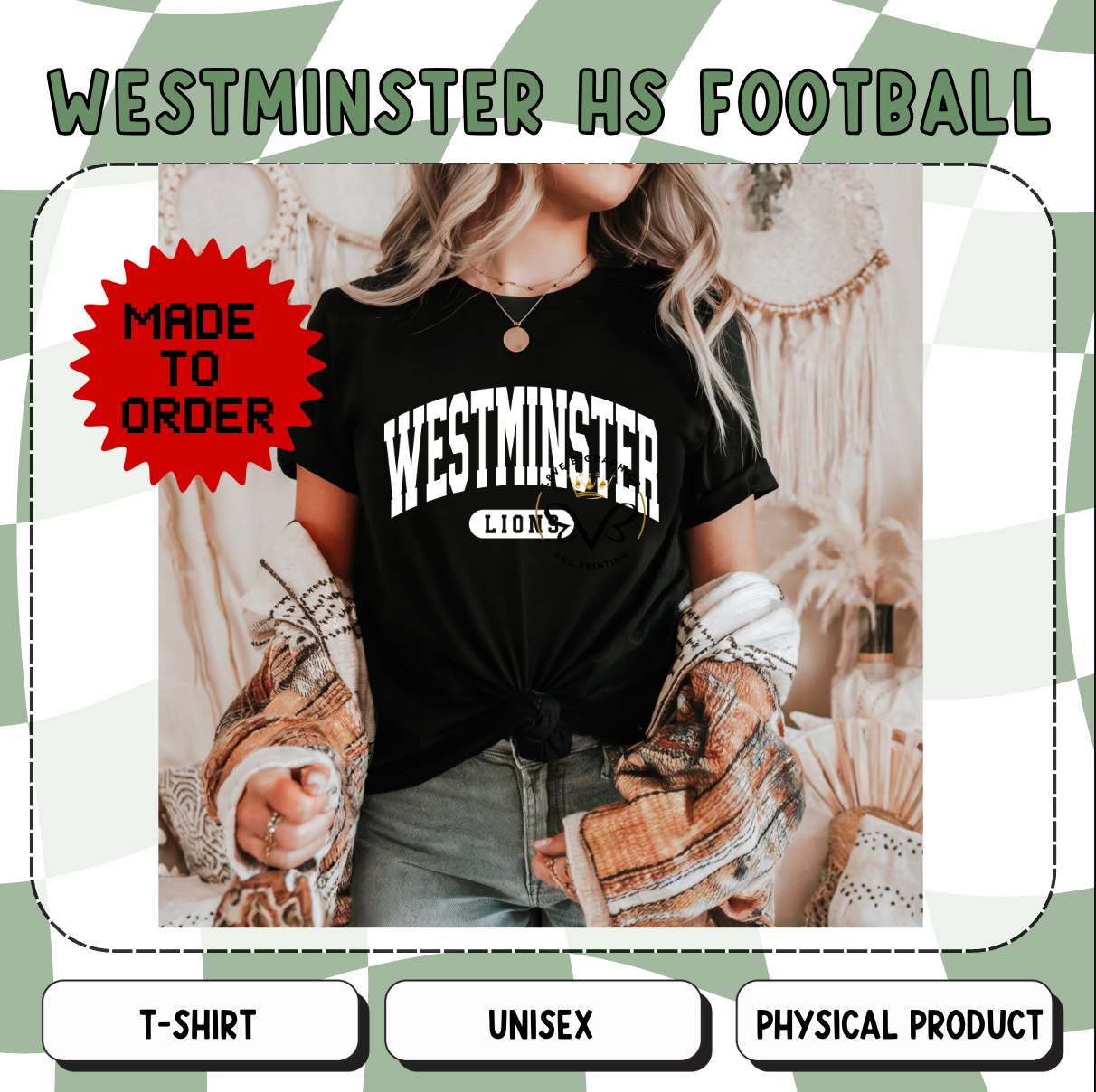 WHS Football Unisex T-Shirt