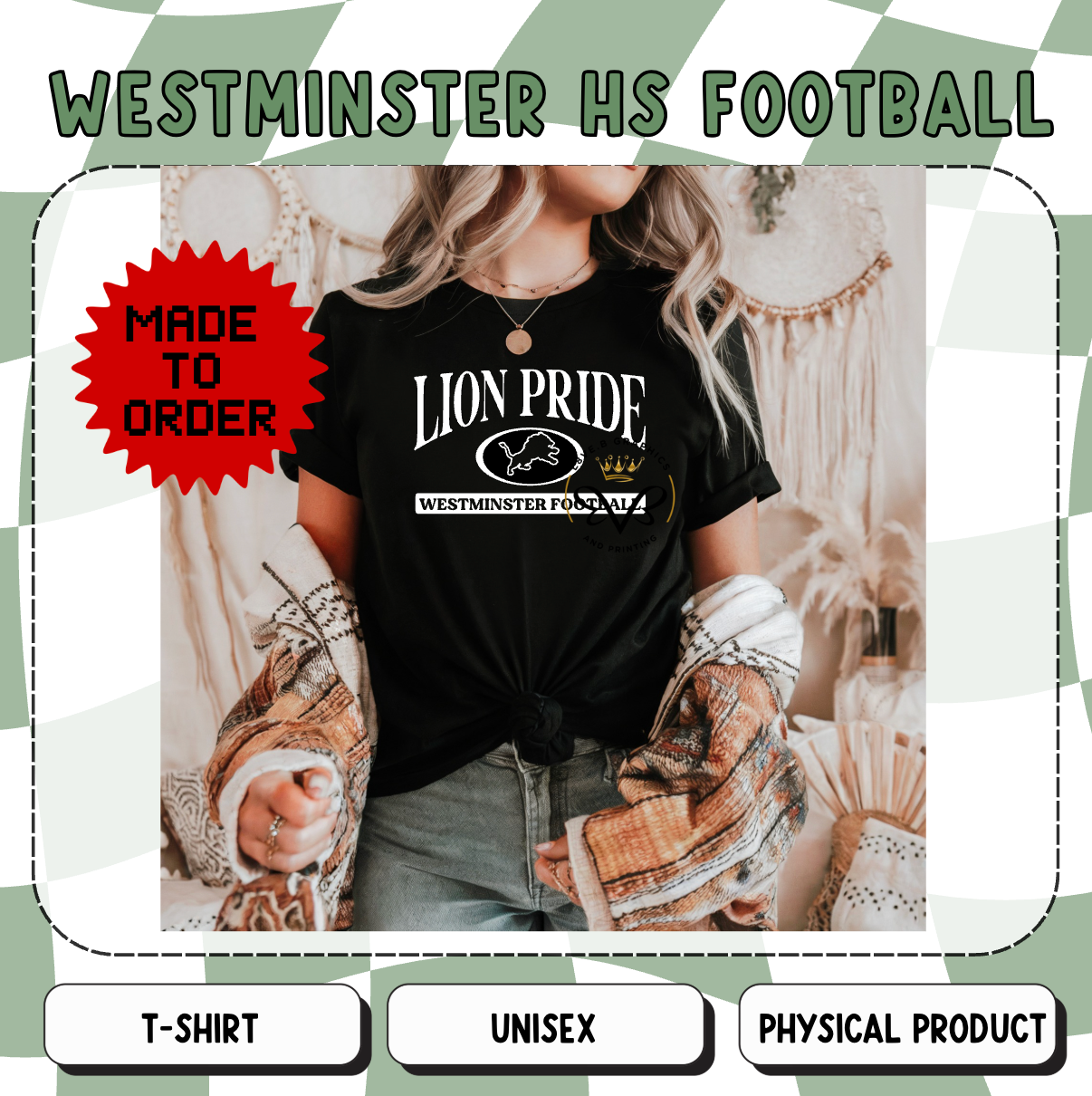 WHS Football Unisex T-Shirt
