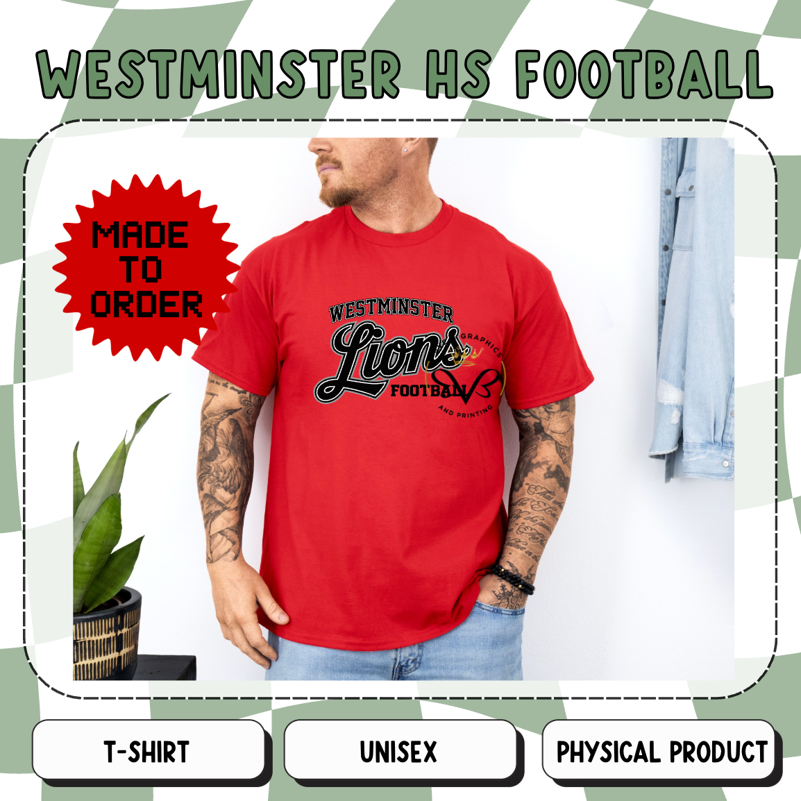 WHS Football Unisex T-Shirt